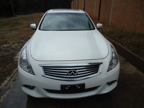 2011 infiniti g25 4 door 6 cylinder low mileage