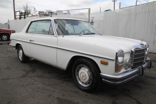 1972 mercedes benz 250c coupe  automatic 6 cylinder no reserve