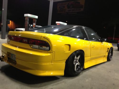 Nissan 240sx widebody s13 with sr20det roll cage lots of mods sr20 240 sx turbo