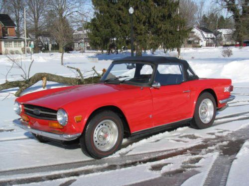 1973 tr6 original car no reserve