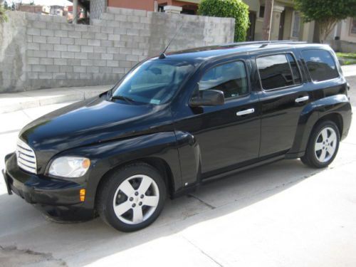 2007 chevy hhr suv ls black automatic 4-cyl wagon 4-door get great mileage mpg