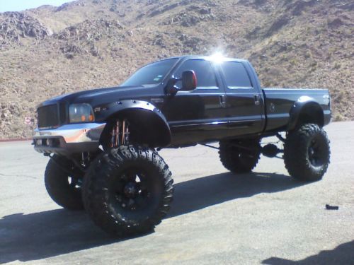 Buy used 2003, black, ford, super duty, F250, lifted ...