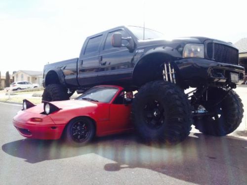Buy used 2003, black, ford, super duty, F250, lifted ...