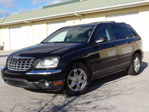 2004 chrysler pacifica3.5l awd leather navigation dvd sunroof 3 rows no accident