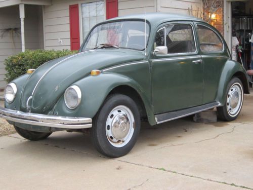 1968 volkswagen vw beetle bug project.