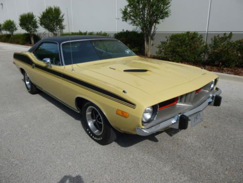 1973 plymouth &#039;cuda - 340 v8 - show car - restored to factory specifications