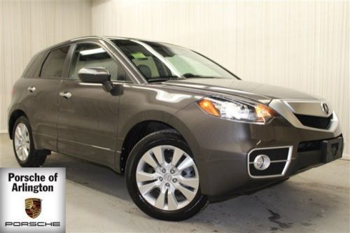 2010 acura rdx leather moon roof rear camera xenon lights sh awd clean low miles
