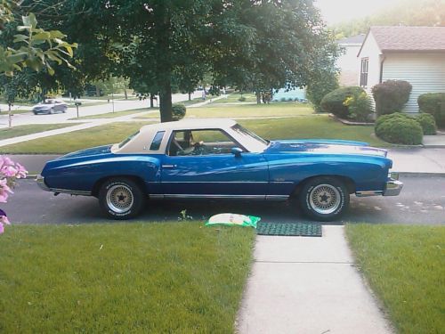 1973 chevrolet monte carlo  2-door 5.7l