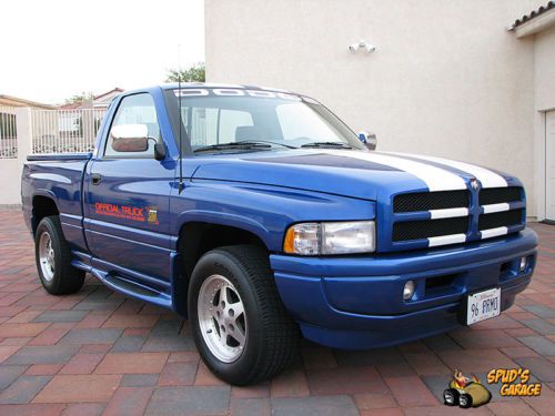 1996 dodge indy 500 pace truck 1 of 3 concept indy ram hot rod power tour