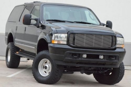 2004 excursion limited diesel 4x4 lifted lth/htd seats r/entertainment $699 ship