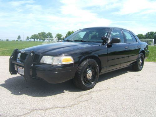 2008 ford crown victoria police interceptor l.e.d.s and strobes pwr seat black