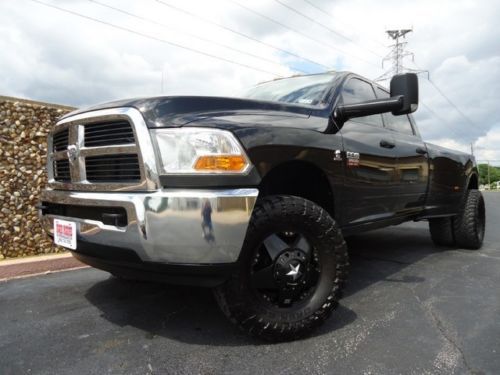 4x4-77k-cummins-drw-texas-xd rims-toyo tires-exh &amp; elec brake-auto-crew cab-nice