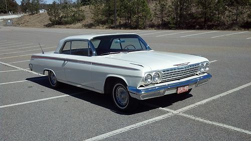 1962 chevrolet impala 2 door hardtop all original