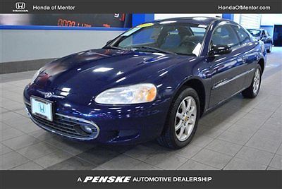 2001 chrysler sebring lx coupe, auto, as-is,2.4l,cruise,pw,pl,cloth