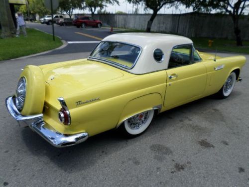 1956 ford thunderbird clean solid  florida car low reserve make offer today