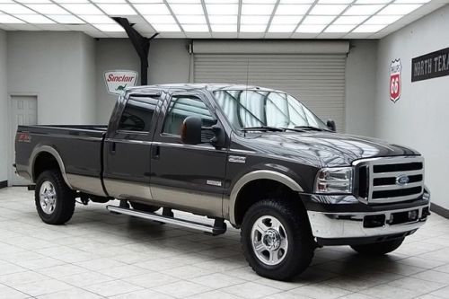 2007 ford f350 diesel 4x4 srw lariat leather long bed transfer tank