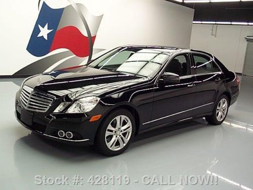 2011 mercedes-benz e350 lux p1 awd sunroof nav only 34k texas direct auto