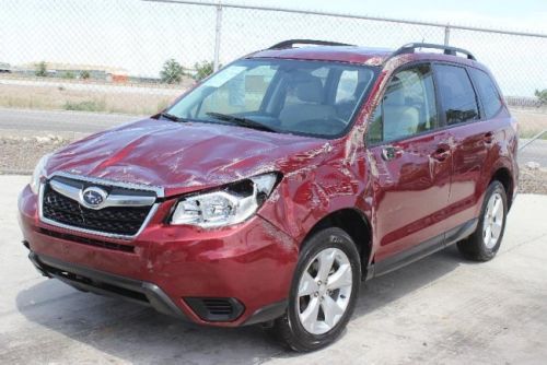 2014 subaru forester 2.5i premium damaged runs! priced to sell! must see! l@@k!