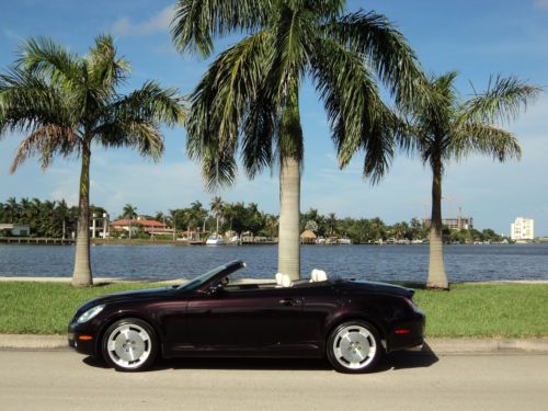 2003 lexus sc 430 one owner non smoker only 61k miles gr8 color combo no reserve
