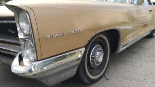 1966 pontiac grand prix 421 fact manual transmission a/c pwr windows  headrests