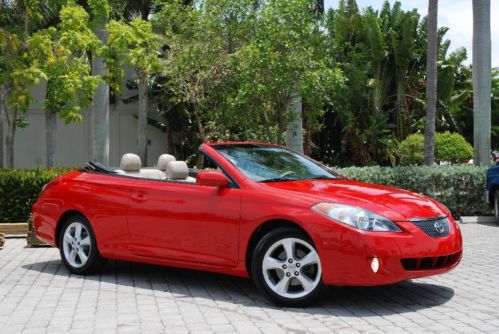 2006 toyota solara v6 sle convertible 39k miles jbl 6cd leather heated automatic