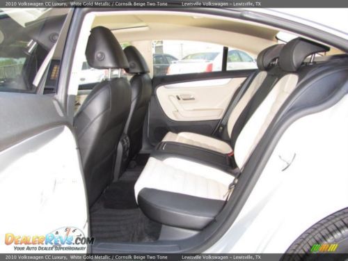 2010 volkswagen cc luxury sedan 4-door 2.0l