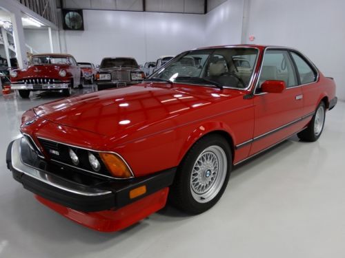 1987 bmw m6 coupe, factory sunroof, upgraded interior package, a/c!