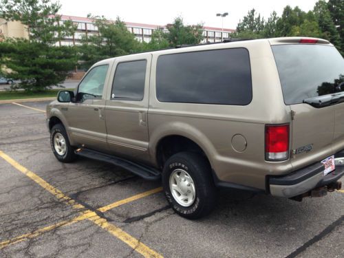 2000 ford excursion xlt sport utility 4-door 7.3l cheap! needs a little love 4x4