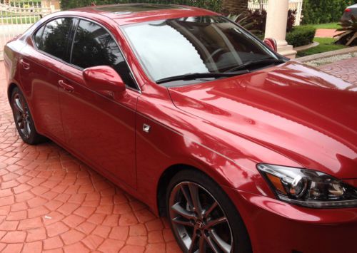 Purchase Used 2012 Lexus Is250 F Sport In Miami Florida