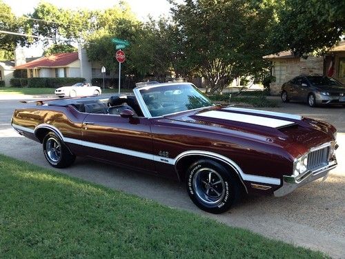 1970 442 w30 4 speed convertible