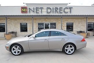 2006 cls500 4-door gran coupe! leather sunroof carfax bluetooth texas auto power