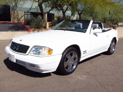 1999 mercedes sl500 - like brand new - only 44k miles - pano - white - mint!!