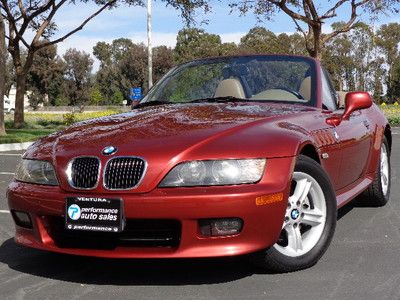 '01 bmw z3  2.5i  roadster   california car !!  mint condition none nicer !