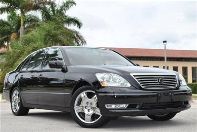 2005 ls430 ultra luxury with pre collision pkg - 1 owner - only 38,000 miles