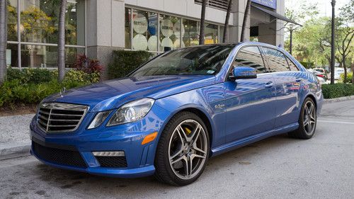 2011 mercedes-benz e63 amg base sedan 4-door 6.3l