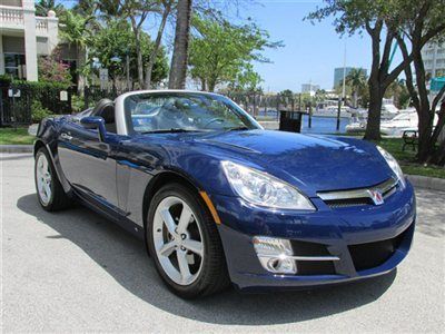 Saturn sky with leather automatic convertible low miles