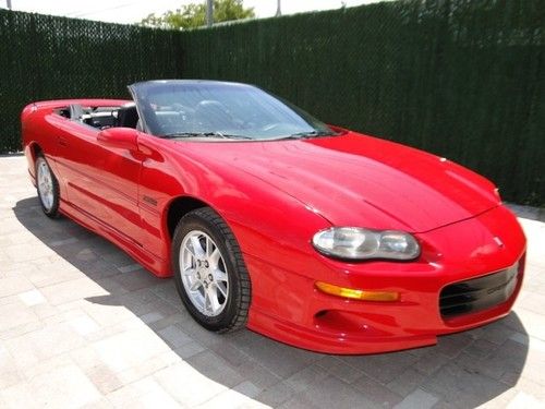 00 chevy z28 convertible 68k miles  very very clean new top automatic trans am