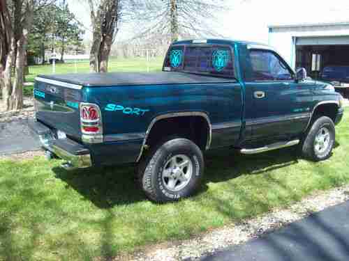 Rain Guards For Trucks >> Purchase used 1997 Dodge Ram 1500 Sport Standard Cab ... Rain Guards For Trucks >> Purchase used 1997 Dodge Ram 1500 Sport Standard Cab ...
