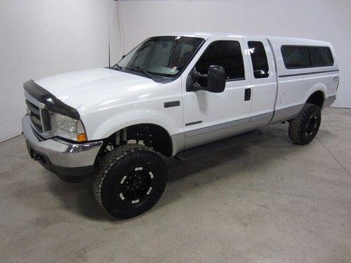 01 ford f250 7.3l turbo diesel auto lifted 4x4 ext long xlt 1 owner 80 pics