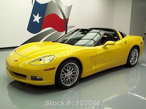 2006 chevy corvette z51 6.0l v8 auto htd seats hud 34k! texas direct auto