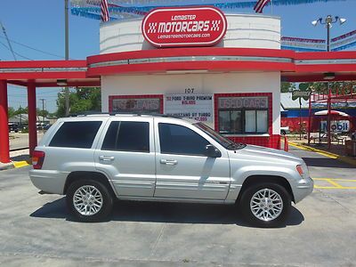 2004 jeep grand cherokee limited v8 4.7 no reserve! sunroof loaded nice!