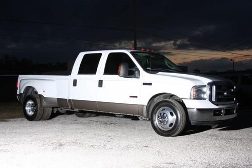 2006 ford f 250 super duty lariat 6 0l white turbo diesel 119k tan leather