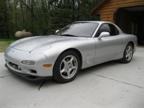 1993 mazda rx-7 touring fd stock w/ 25,000 orig miles. silver, reliability mods