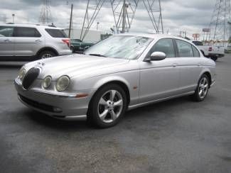2003 jaguar s-type no reserve  " as  is "  leather sun roof loaded silver