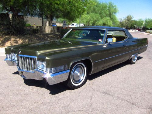 1970 cadillac coupe deville - only 12k original miles - like new - pristine!!