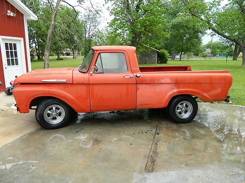 1961 ford f-100 pick up, nice truck, good one to restore