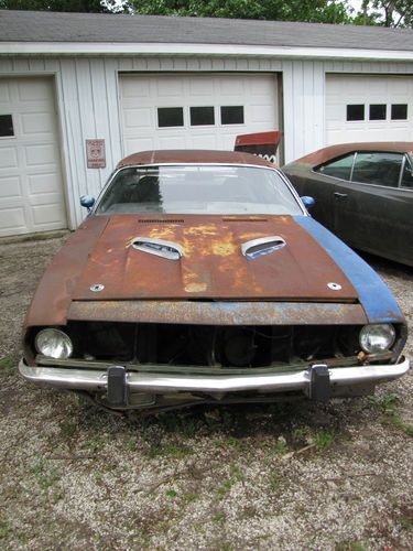 1973 plymouth cuda 340 numbers matching