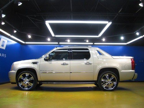 Cadillac escalade ext awd 24 inch wheels information climate packages nav cam