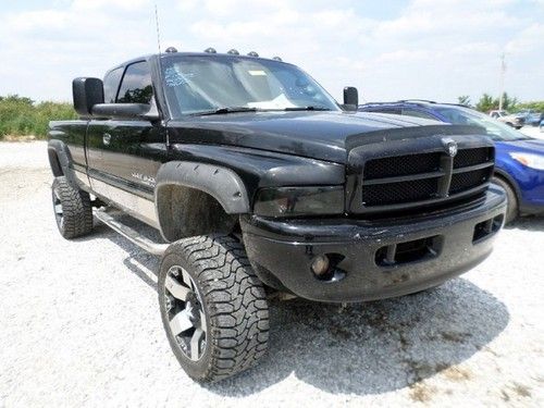 **beat the auction sale**bad transmission*diesel 5.9l man trans ext cab lifted