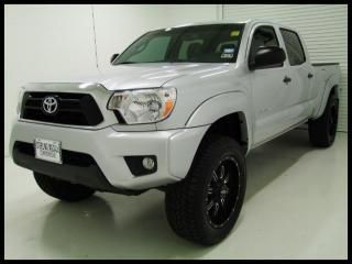 2013 toyota tacoma double cab v6 prerunner, lifted, custom wheels, much more!